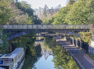 20141104 0002 Regents Canal & Snowdon Pavillion.JPG