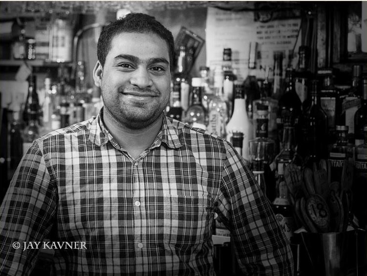 Lambeth Pier Bar staff - Raheem by JayK.JPG